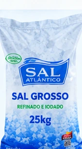 Saco Sal Atlântico 25 kg